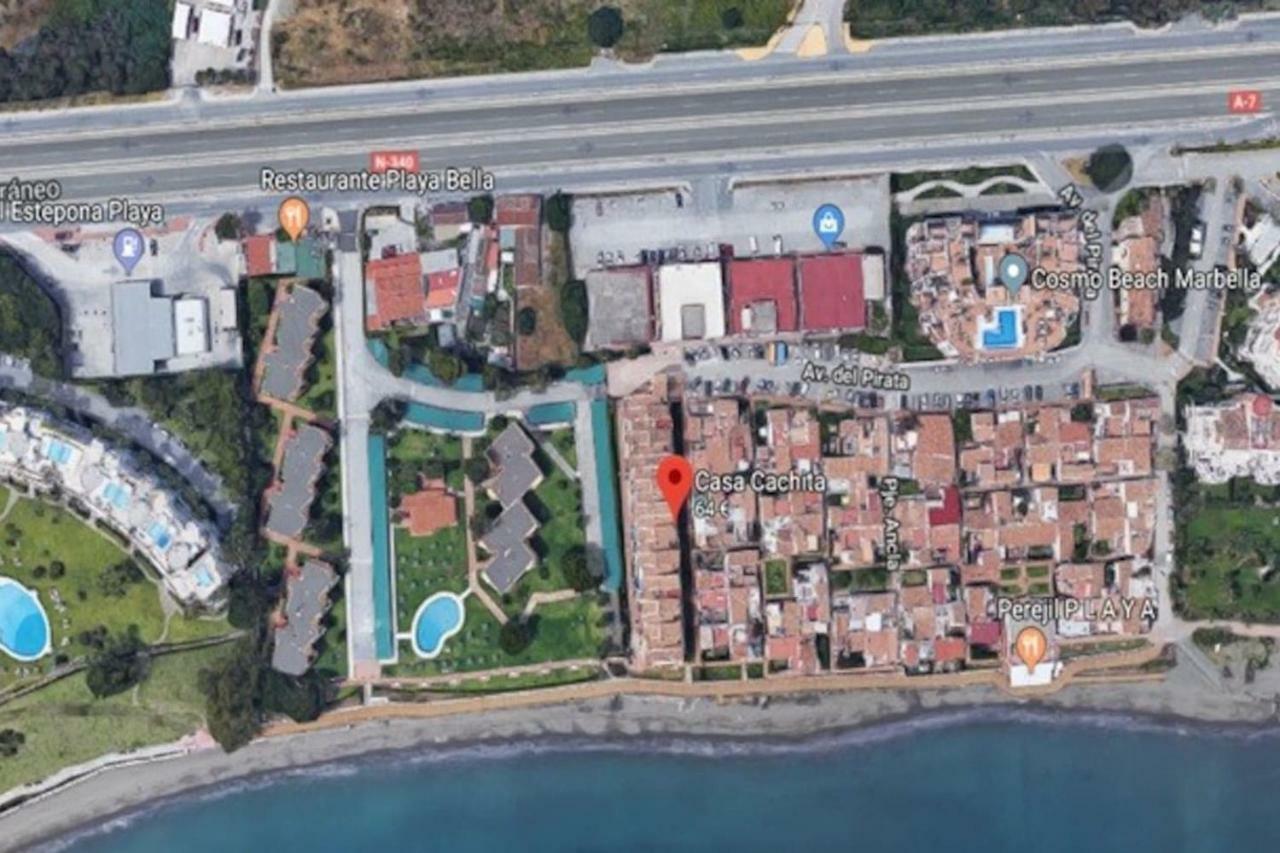 Casa Cachita 2-Confortable Estudio A Pie De Playa Estepona Ngoại thất bức ảnh